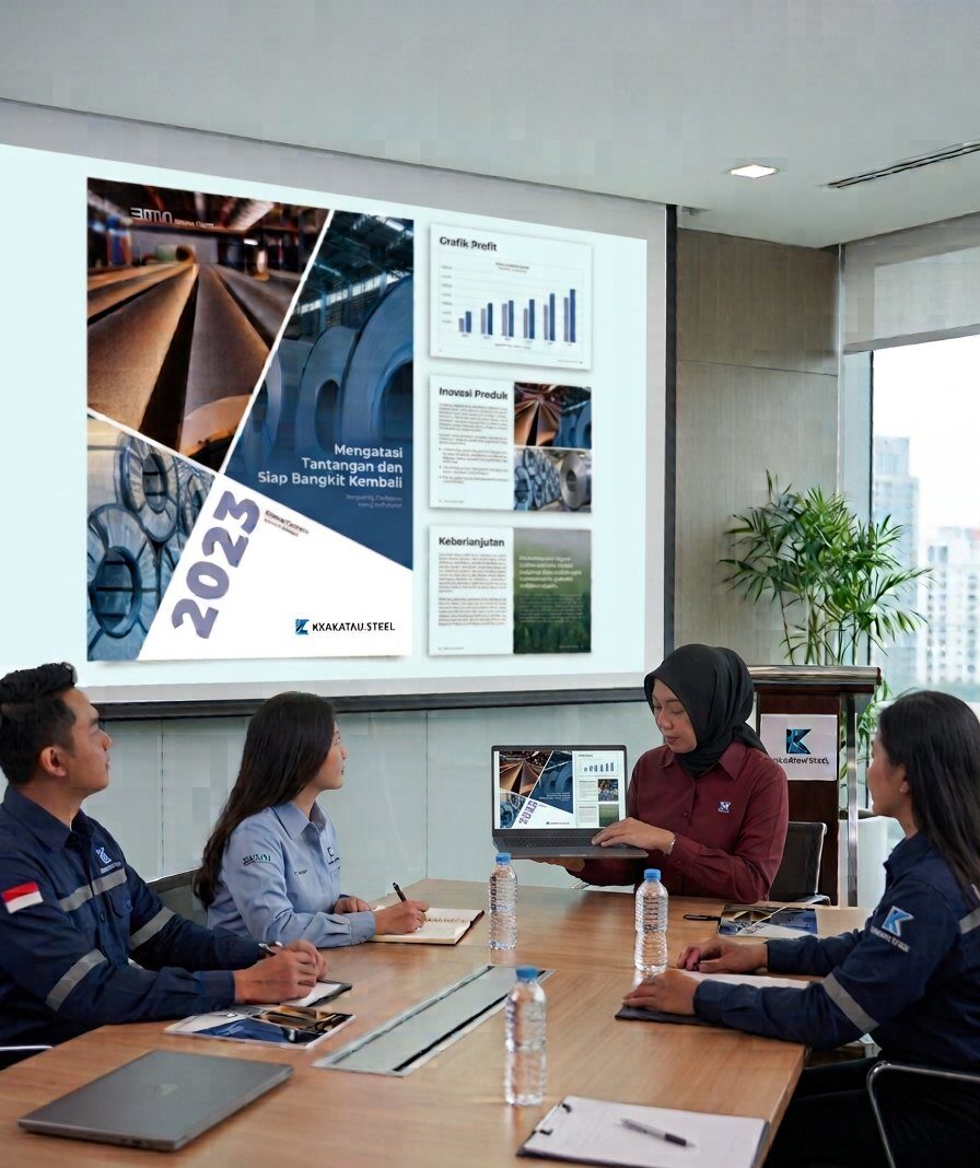 Pembuatan Company Profile PT Krakatau Steel by PT Jagur Karya utama